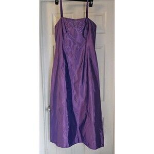 Jessica McClintock Gunne Sax Prom Dress Sz 13 Project Repair Upcycle Maxi Y2K